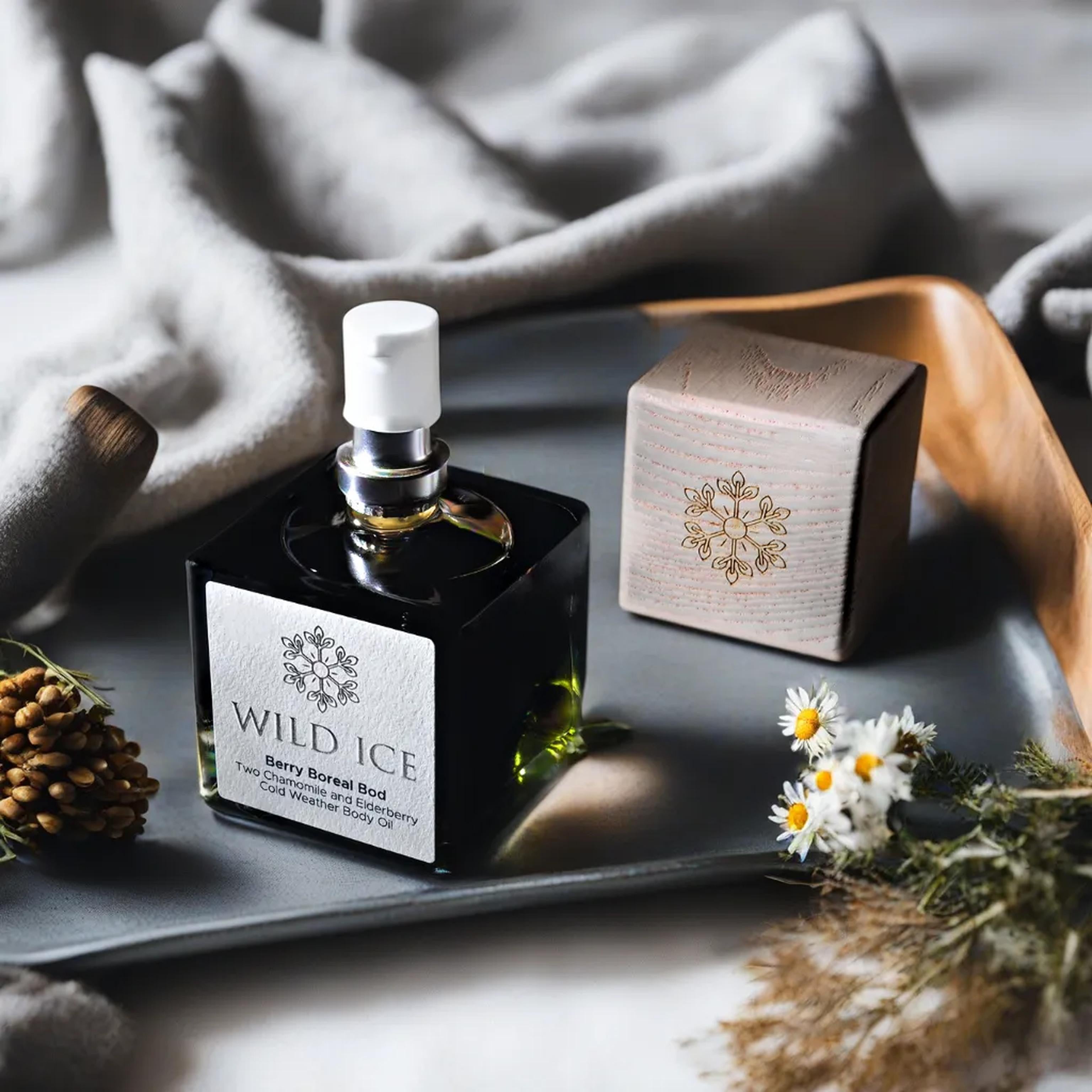 Berry Boreal Bod: The Body Oil That Actually Absorbs – Cold-Preserved Elderberry Protection