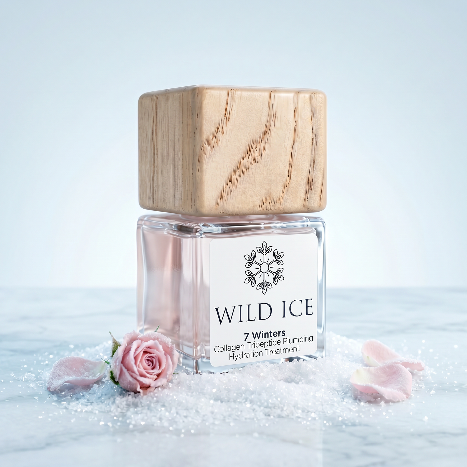7 Winters bottle with its wood overcap