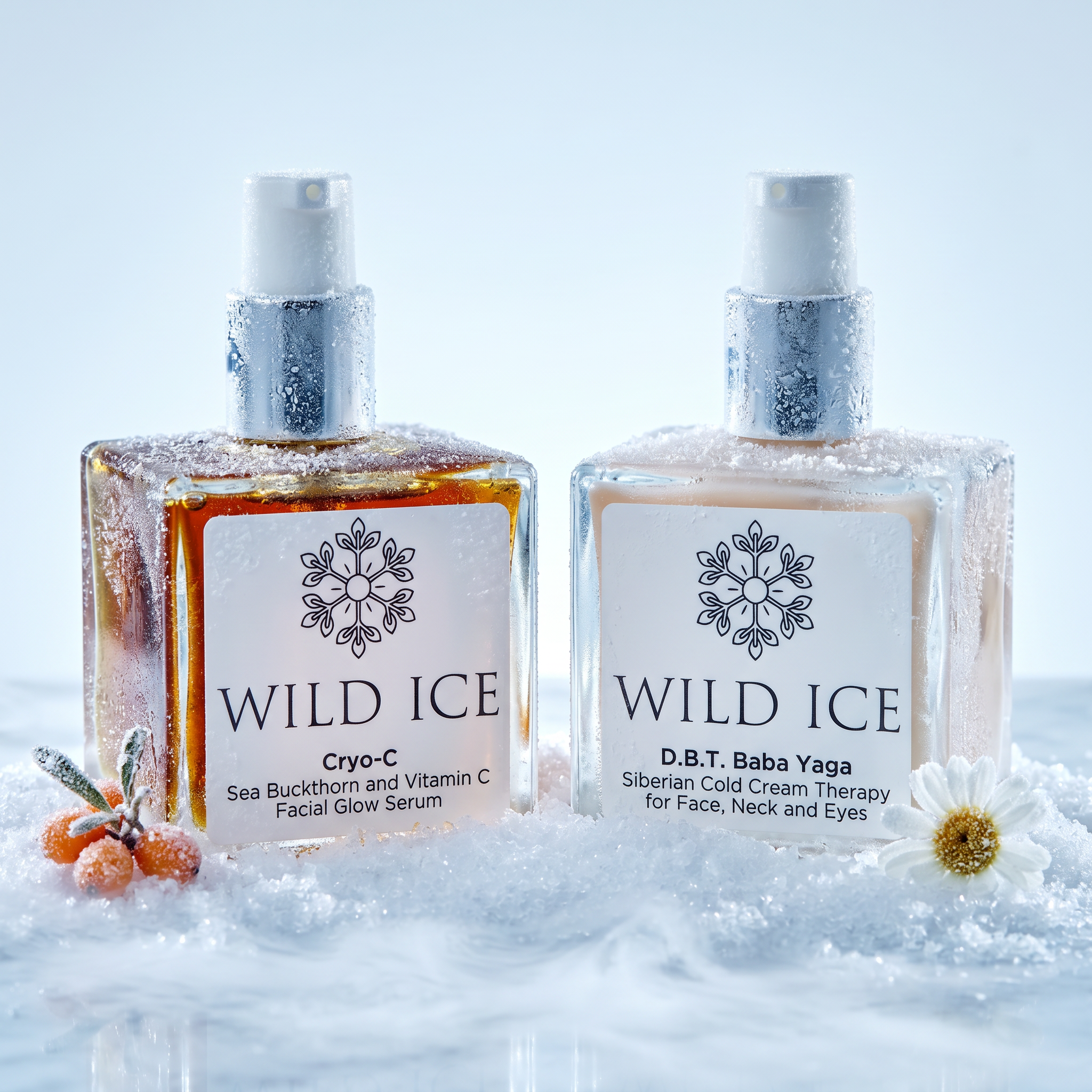 The Glow Duo: Vitamin C Serum + Peptide Cream