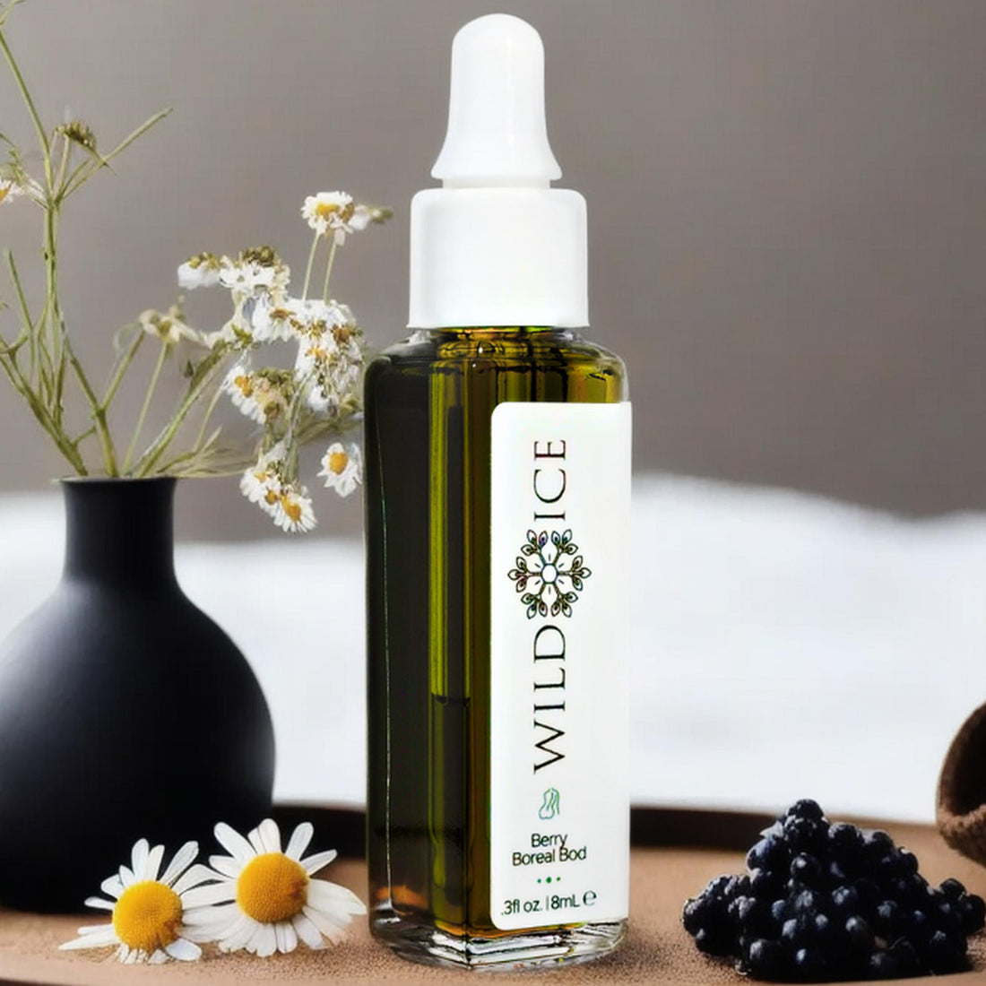 Mini Berry Boreal Bod: Two Chamomile and Elderberry Cold Weather Body Oil