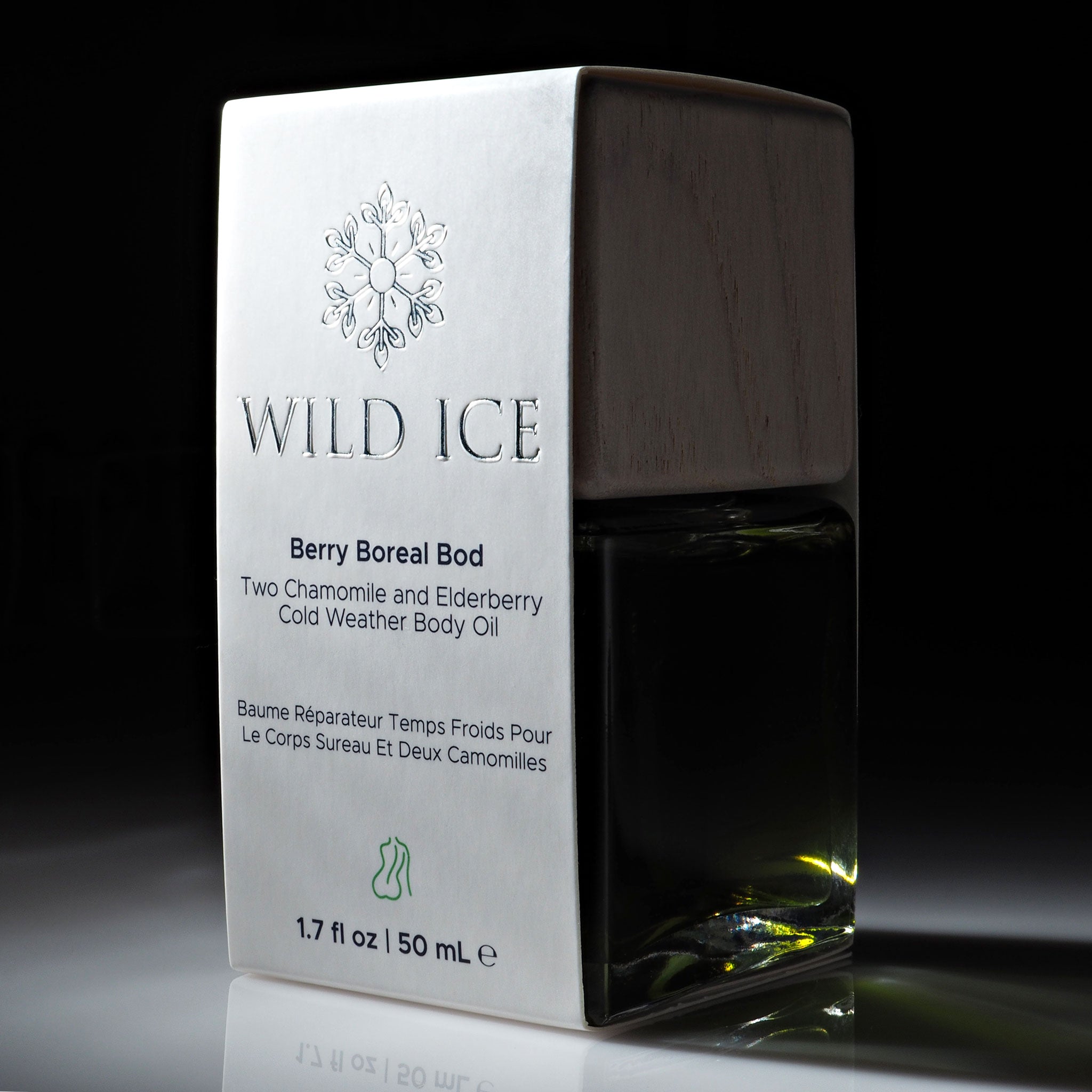 Berry Boreal Bod: Cold-Preserved Body Oil with Two Chamomile &amp; Elderberry for Naturally Hydrated Skin