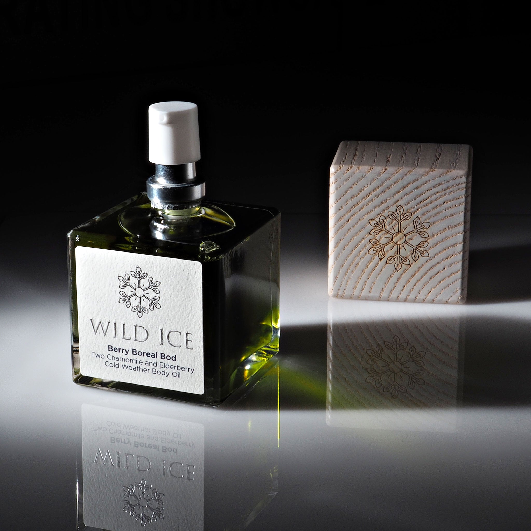 Berry Boreal Bod: Cold-Preserved Body Oil with Two Chamomile &amp; Elderberry for Naturally Hydrated Skin