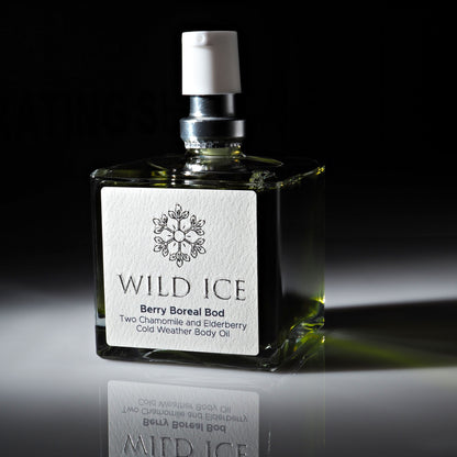 Berry Boreal Bod: Cold-Preserved Body Oil with Two Chamomile &amp; Elderberry for Naturally Hydrated Skin