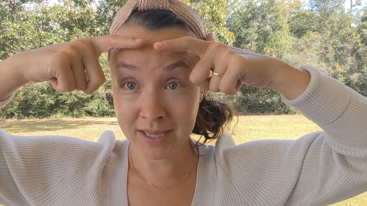 Chrysalis forehead application tutorial