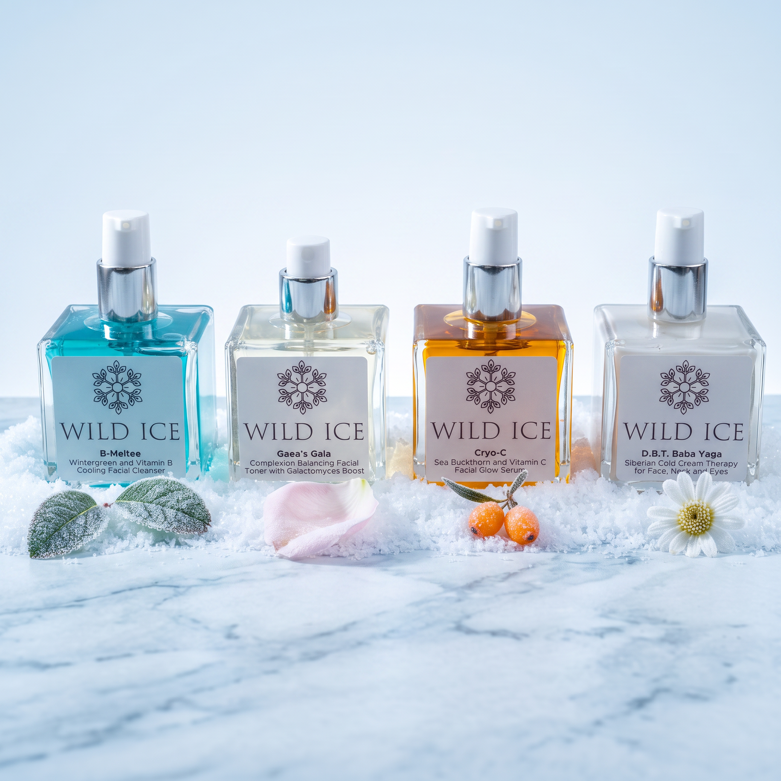 The Essentials Routine with its botanical ingredients, caps off