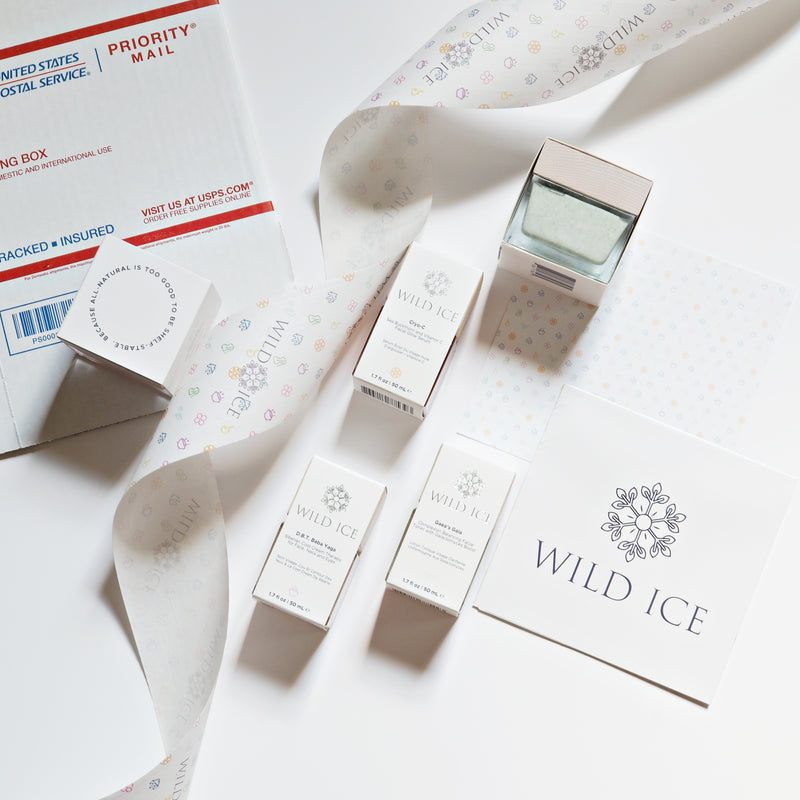 Wild Ice Botanicals product lineup