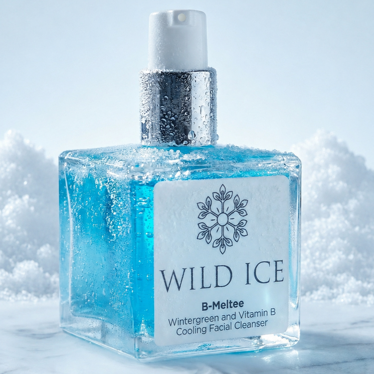B-Meltee: Cooling Niacinamide Cleanser, cold-preserved skincare by Wild Ice Botanicals