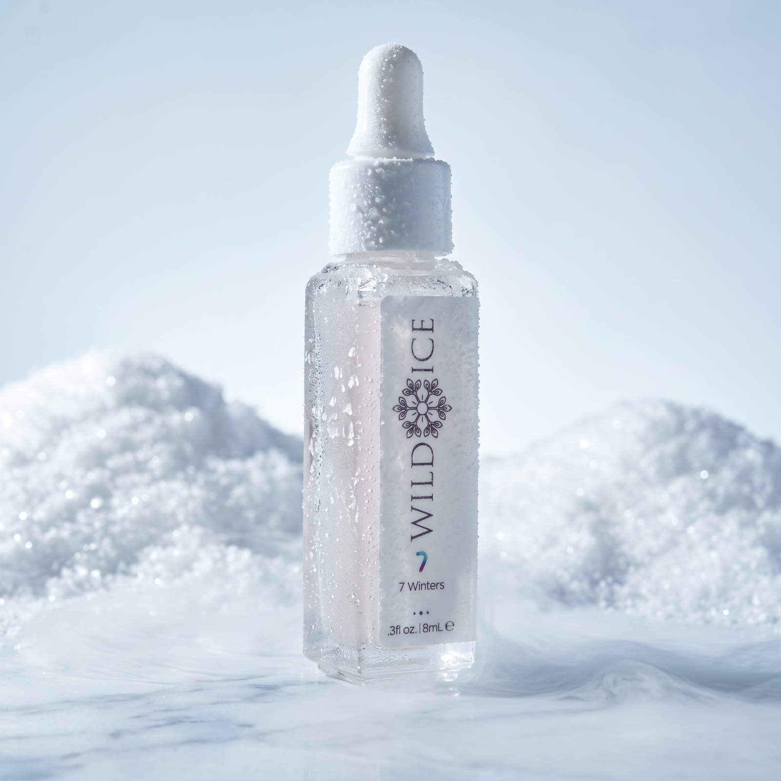 Mini 7 Winters Collagen Tripeptide Plumping Hydration Treatment, cold-preserved skincare by Wild Ice Botanicals