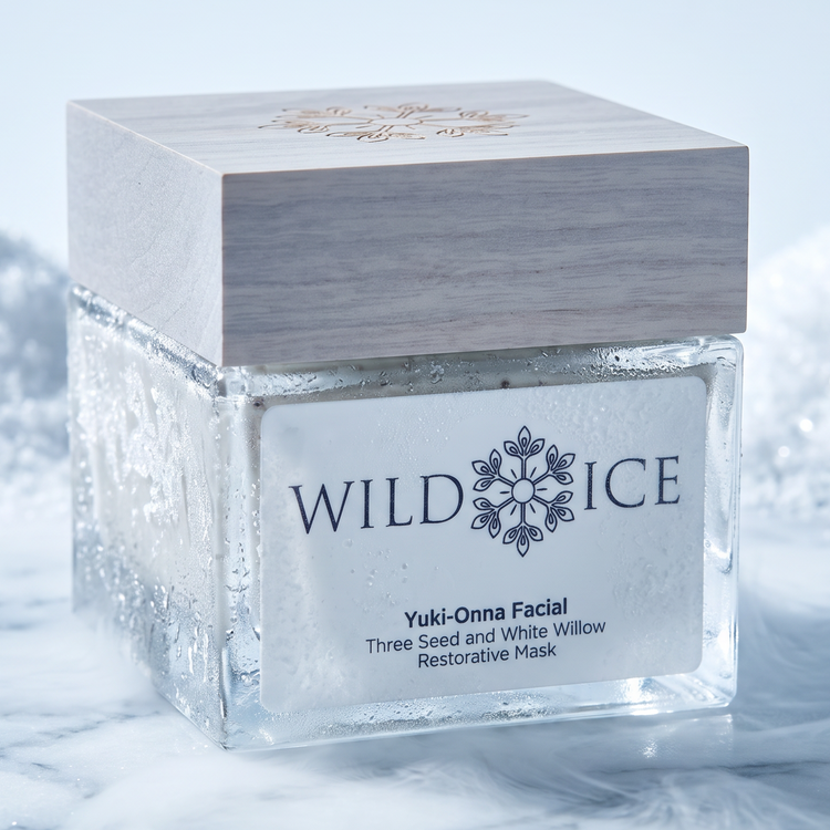 Yuki-Onna: Triple-Acid Exfoliating Mask, cold-preserved skincare by Wild Ice Botanicals