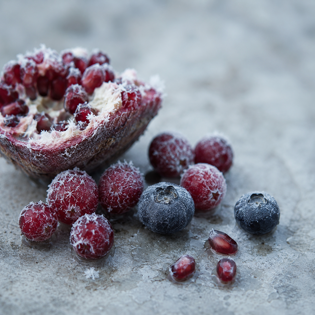The three-seed blend at first frost