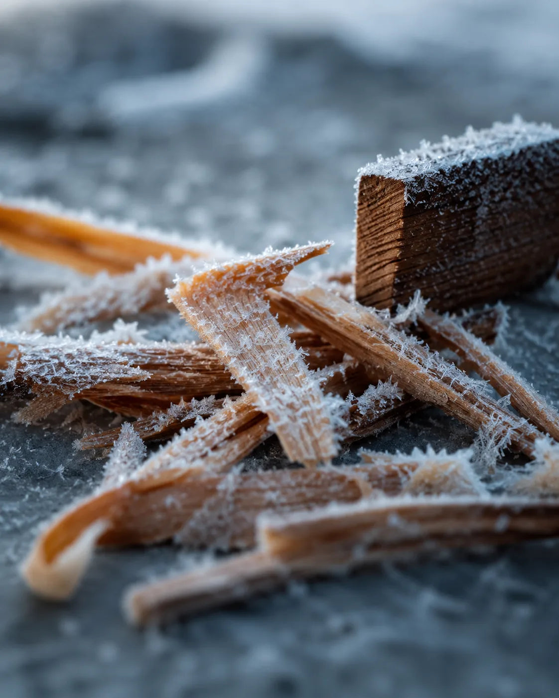 Frosted sandalwood + cedar