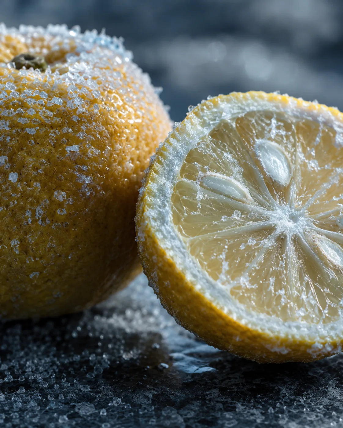 Frosted yuzu