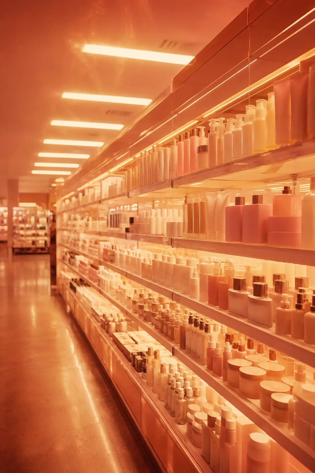 heat retail shelf